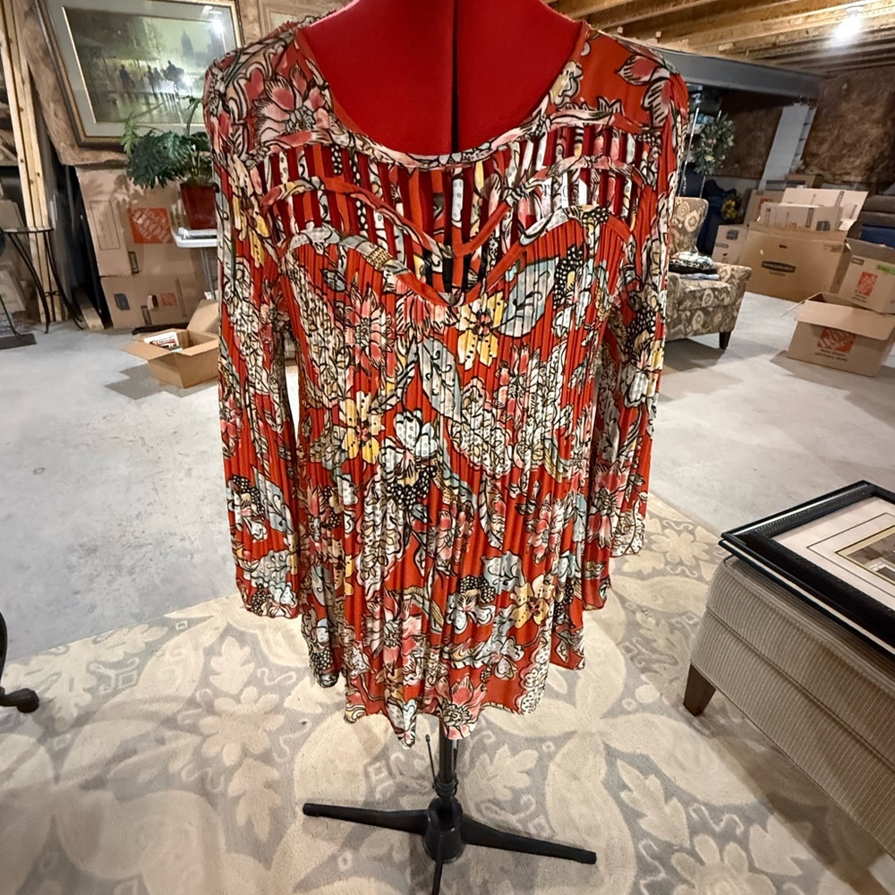 Floral Long Sleeve Blouse